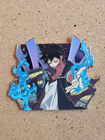 In Hand MHA Tile: Blue Flame