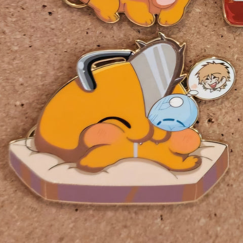 IN HAND Chainsaw Dog: Sleeping