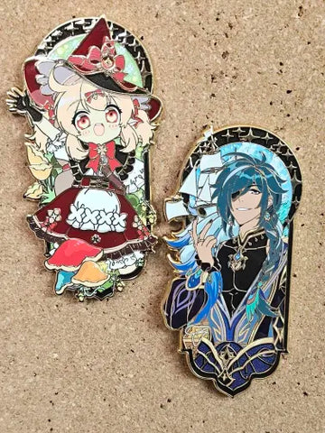 In Hand Genshin Variants: Kaeya and Klee