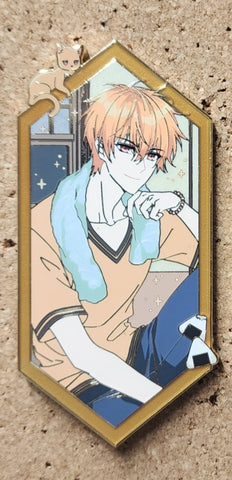 IN HAND HUSBANDO: Orange Neko Towel