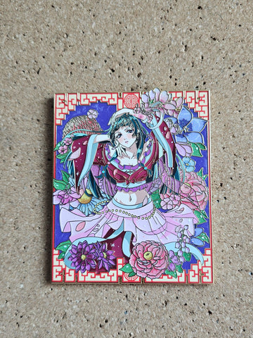 IN HANDS AD Tile: Dancing Mao Pink