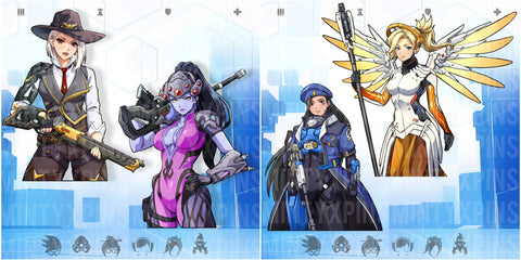 PREORDER Mintys Waifus: Overwatch pt 2