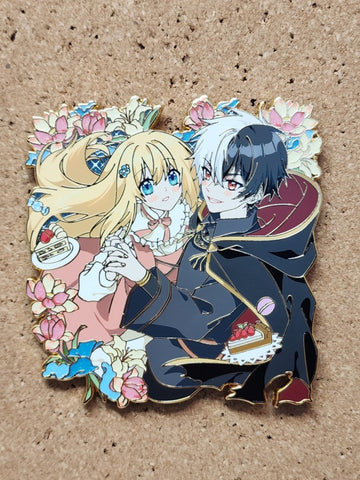 In Hands Anime Couple: Innocent Girl x Bad Boy