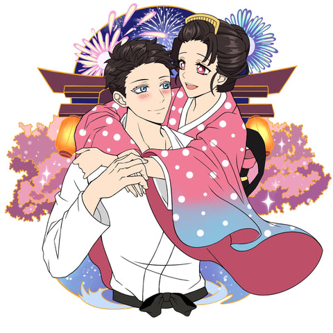 PREORDER Action Couple: Demon x Human