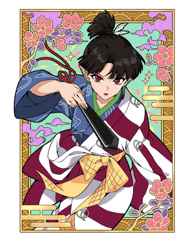 PREORDER Inuyasha Rectangles Club: Kagura