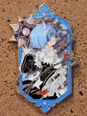 Waifu Extras: Blue Maid Twin Demon