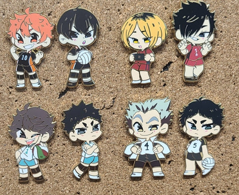 IN HANDS Chibis: Volleyball Bois